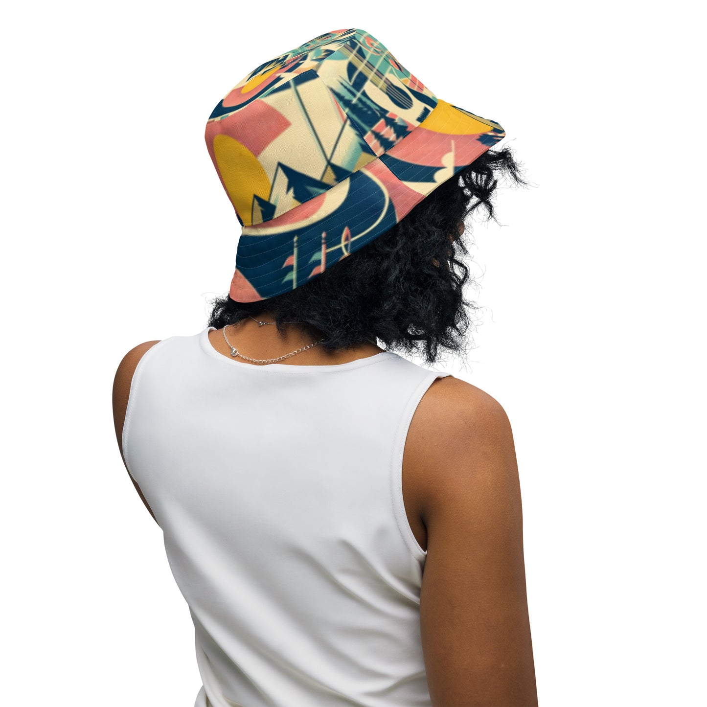 Reversible bucket hat unisex Colorado 01