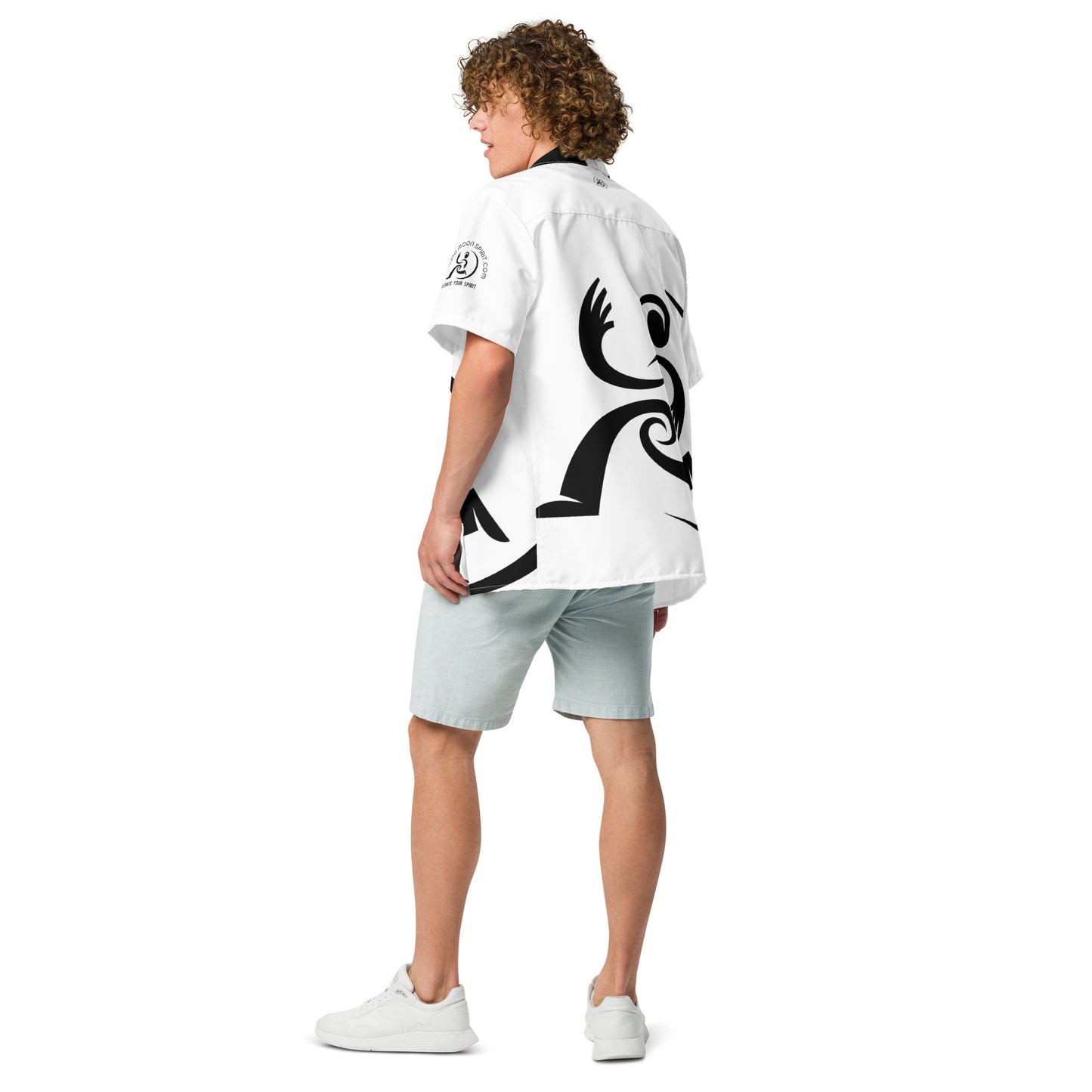 Men's button shirt Logo
