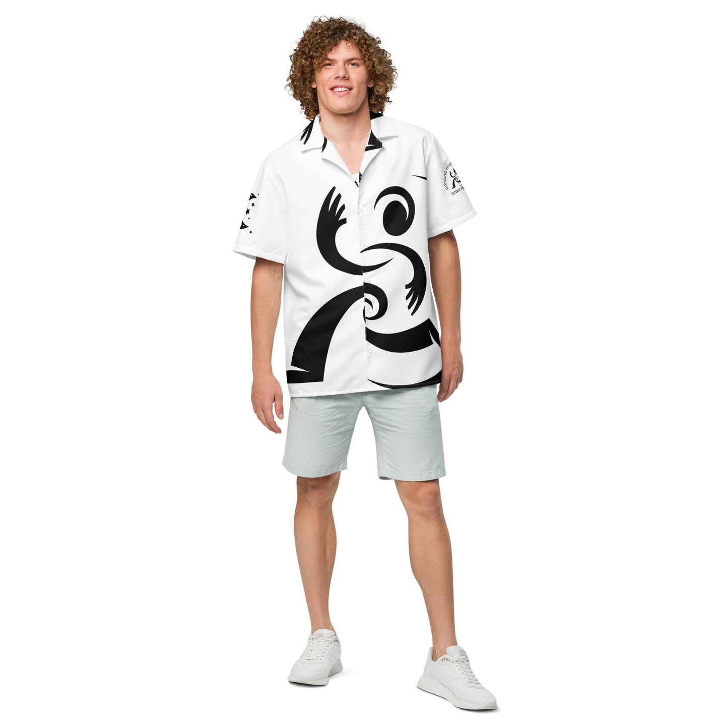Men's button shirt Logo