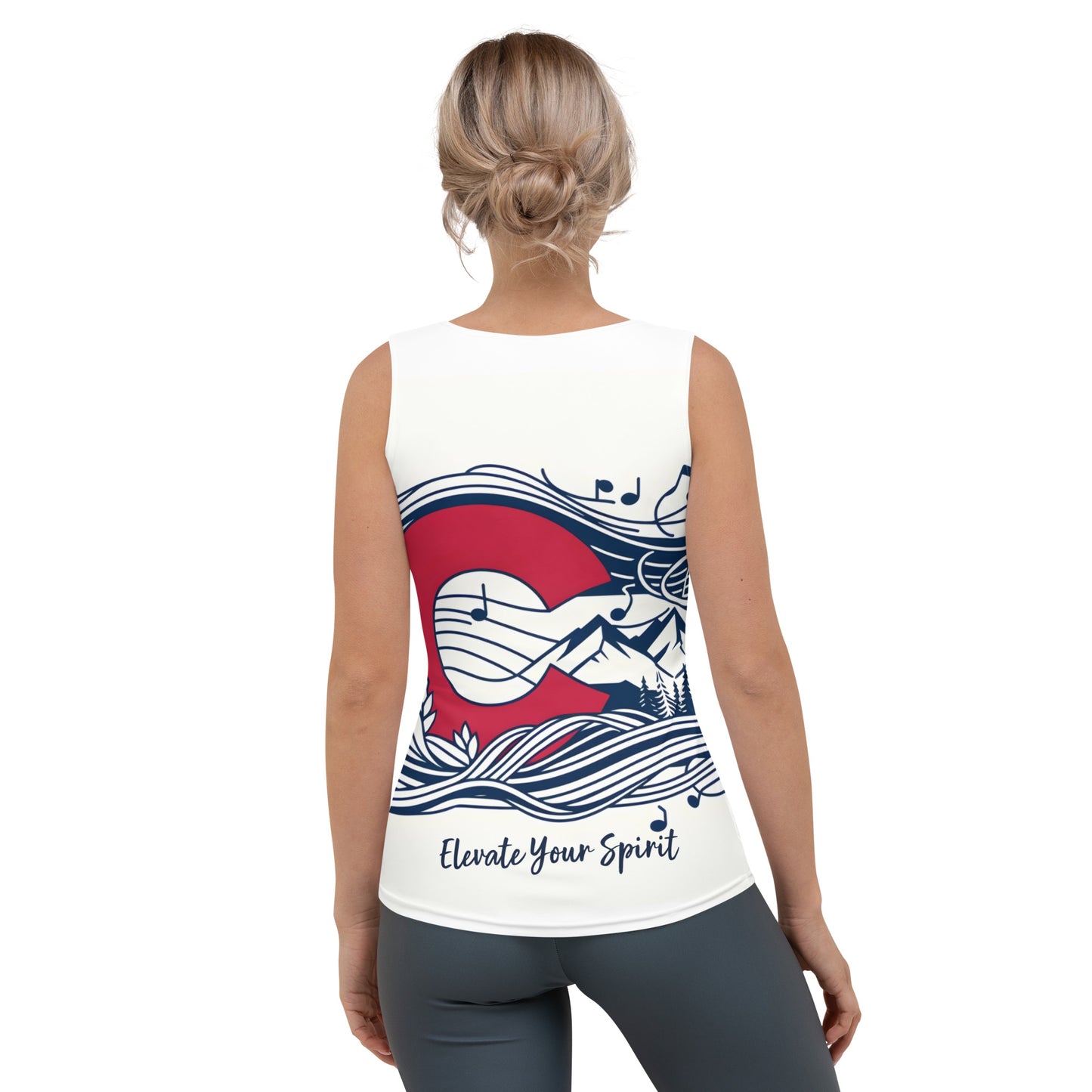 Sublimation Cut & Sew Tank Top Colorado 03