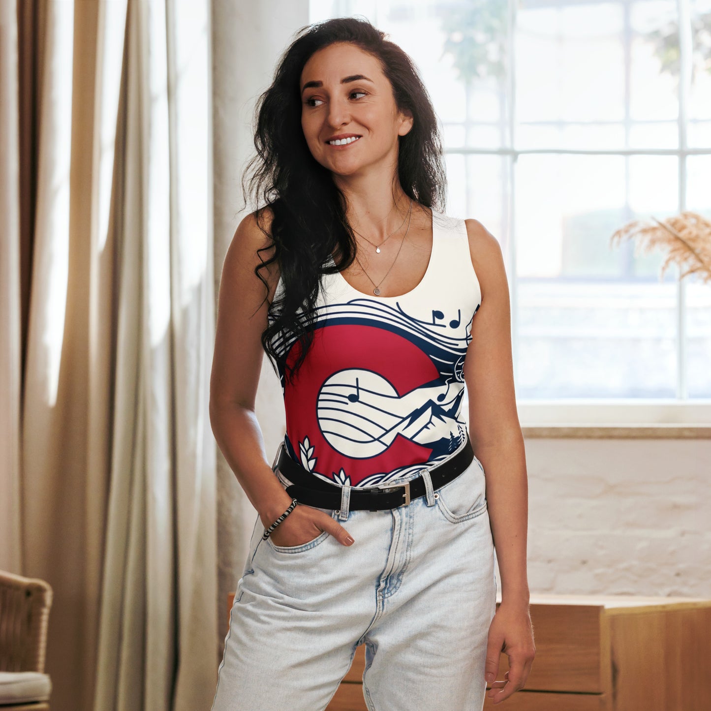 Sublimation Cut & Sew Tank Top Colorado 03