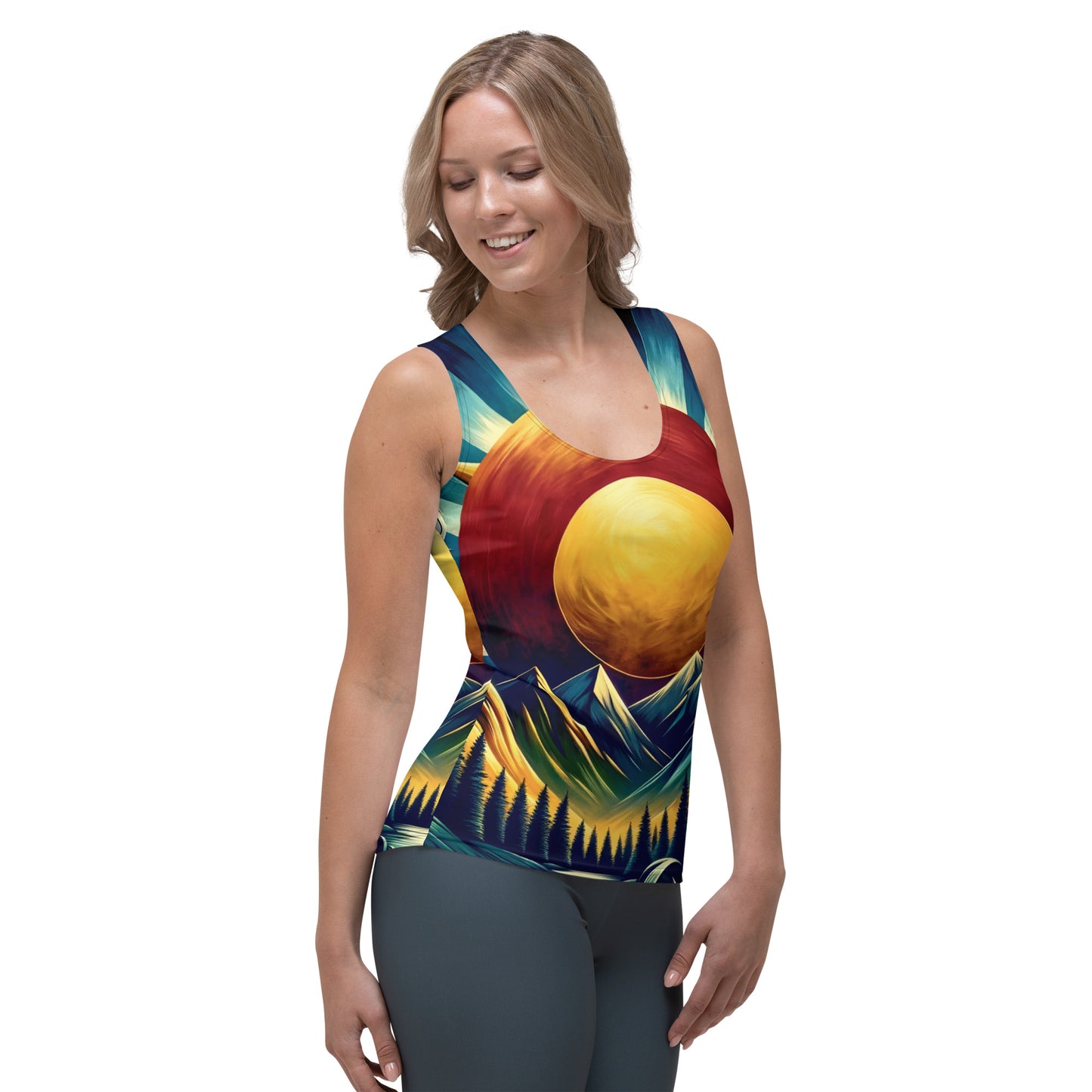 Sublimation Cut & Sew Tank Top Col 05