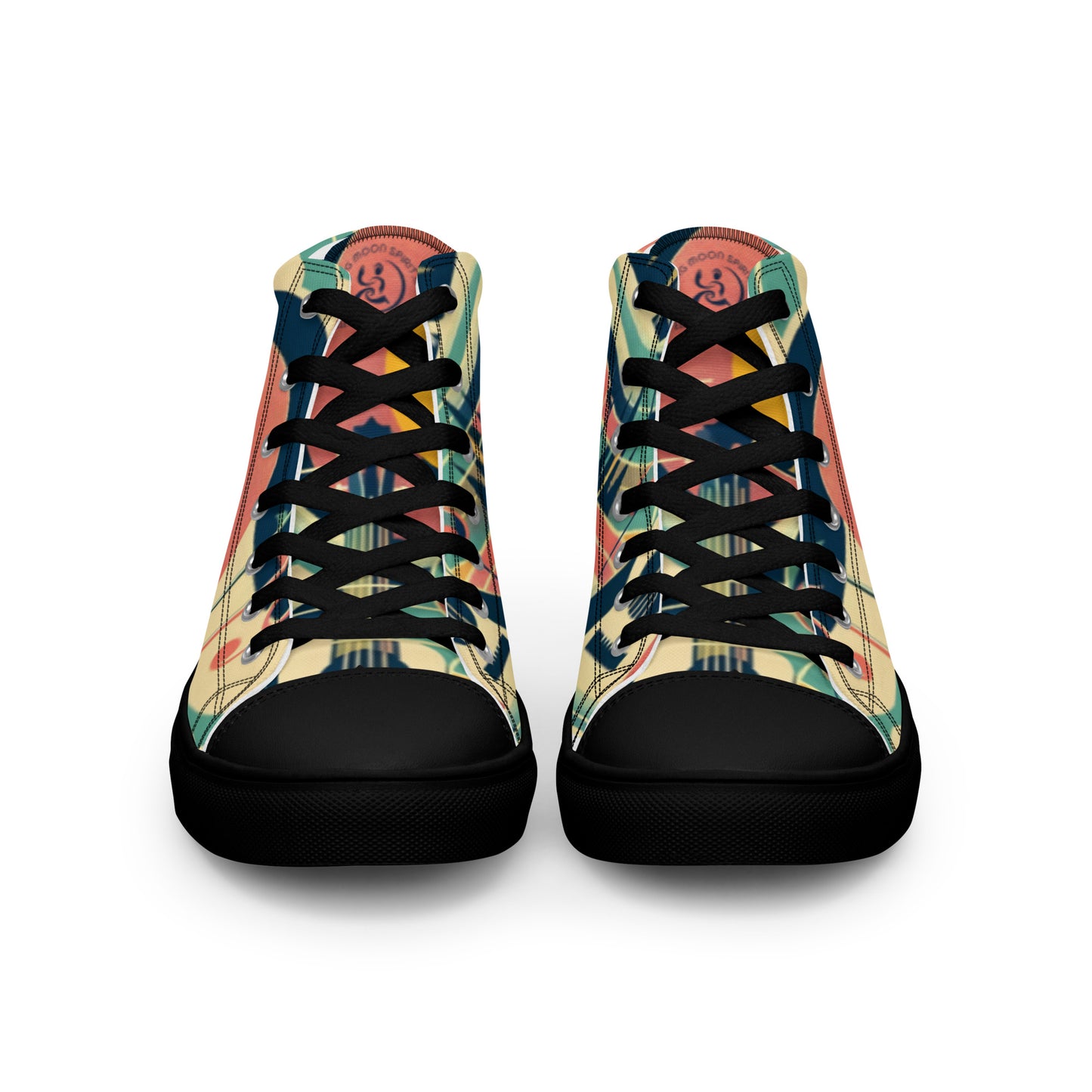 Men’s high top canvas shoes Colorado 01 black