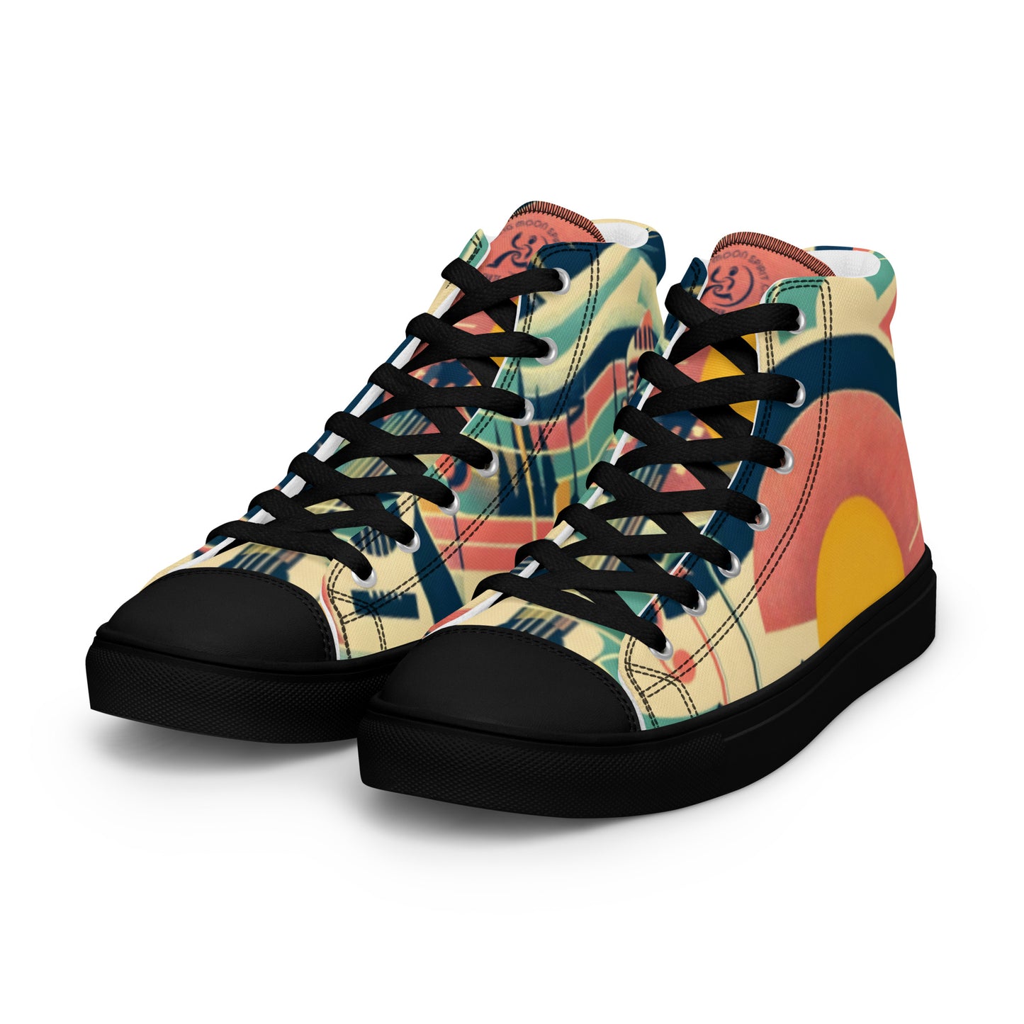 Men’s high top canvas shoes Colorado 01 black