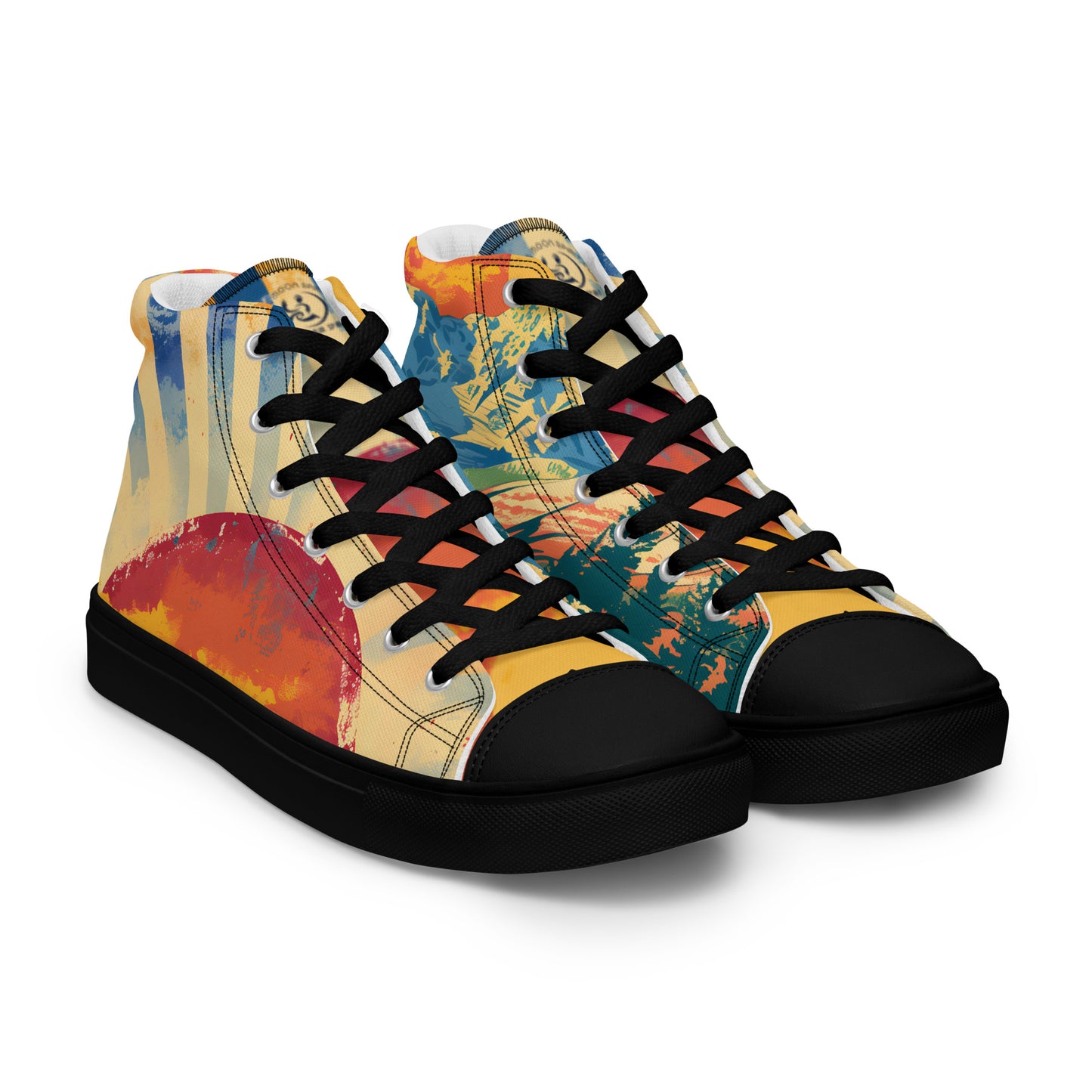 Men’s high top canvas shoes Col 02