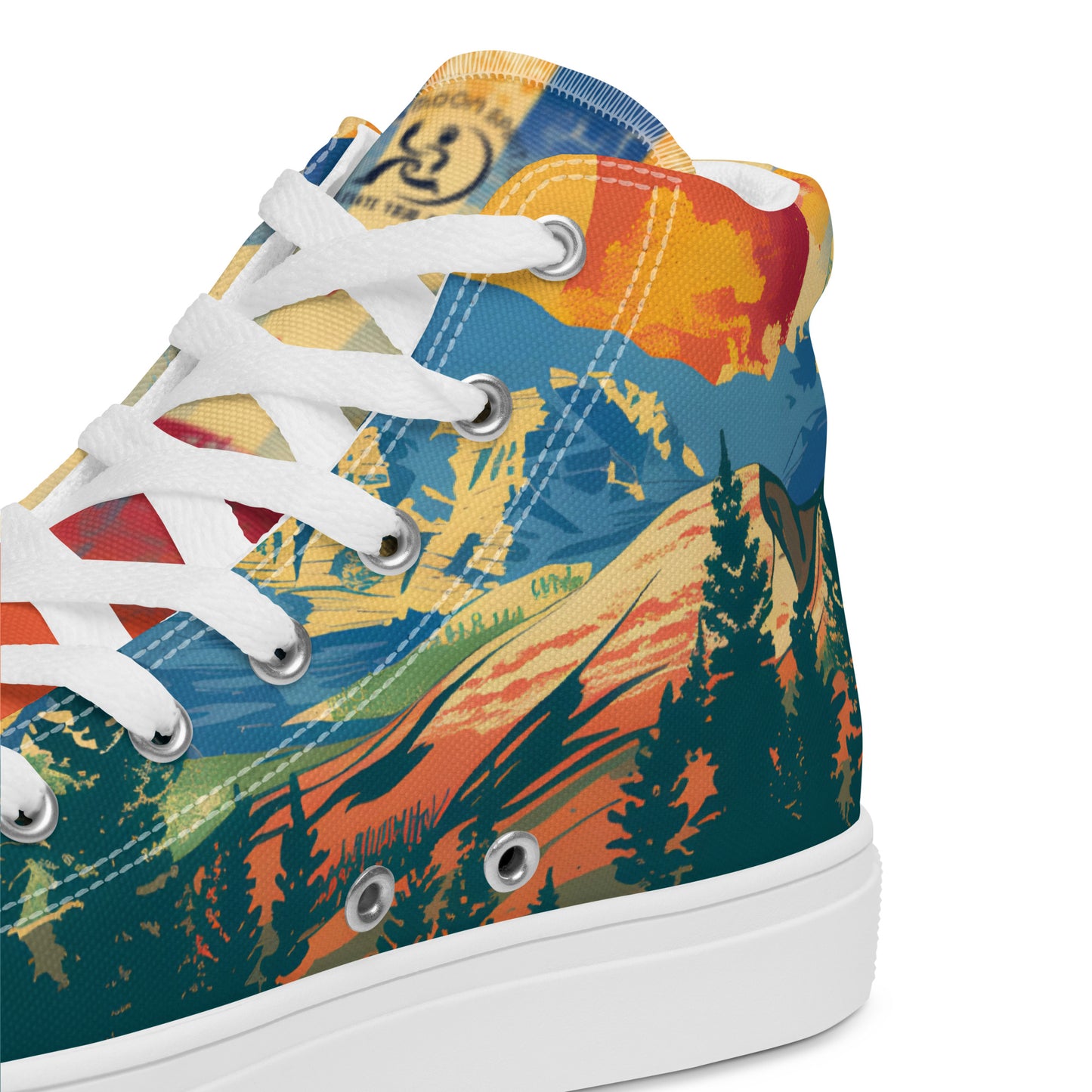 Men’s high top canvas shoes Col 02