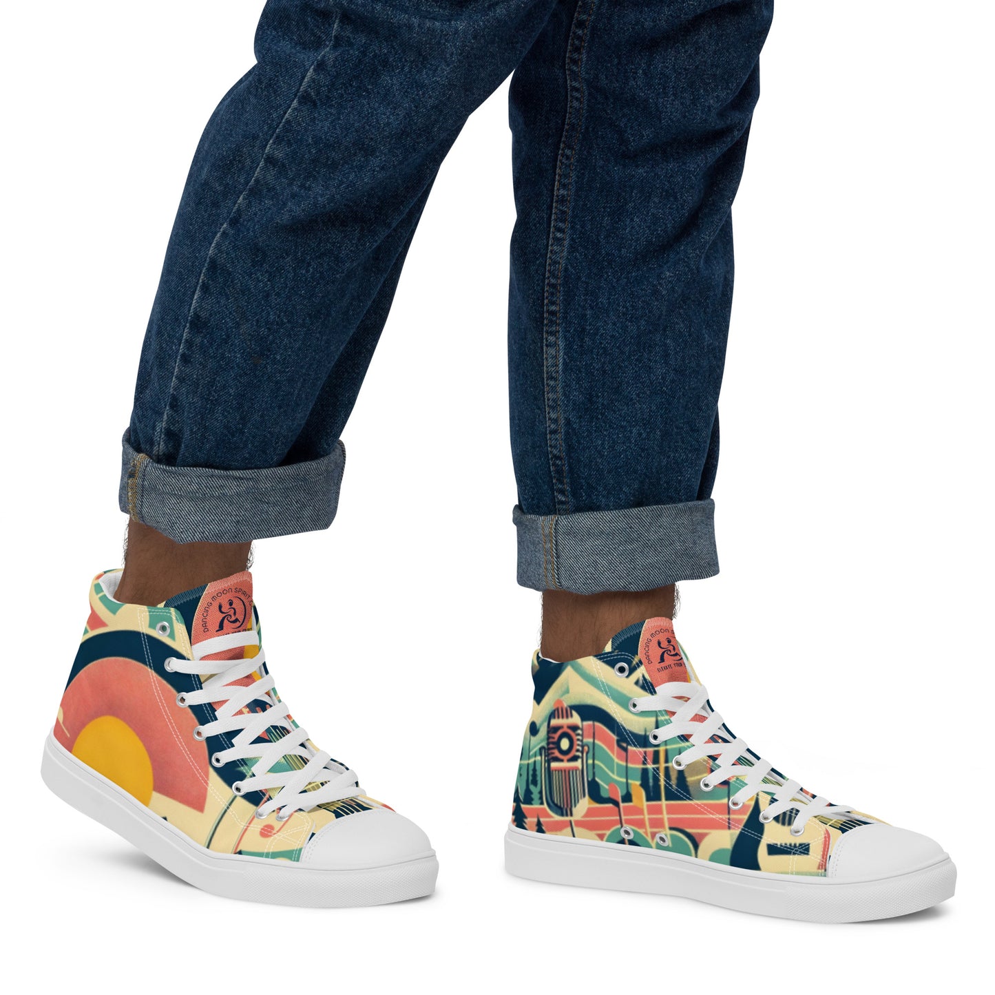 Men’s high top canvas shoes Colorado 01
