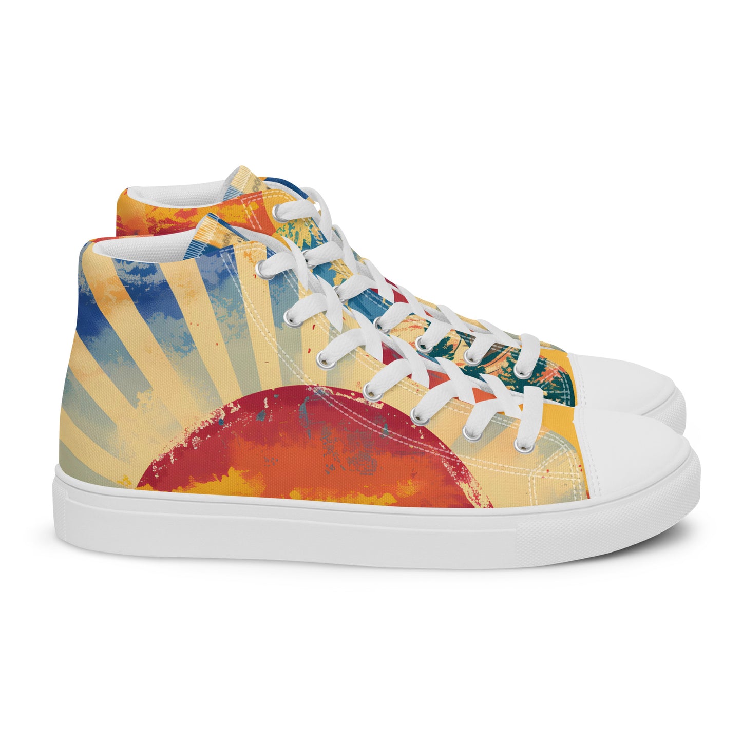 Men’s high top canvas shoes Col 02