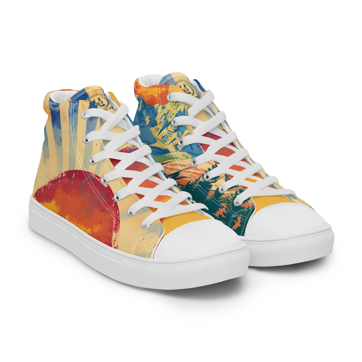 Men’s high top canvas shoes Col 02