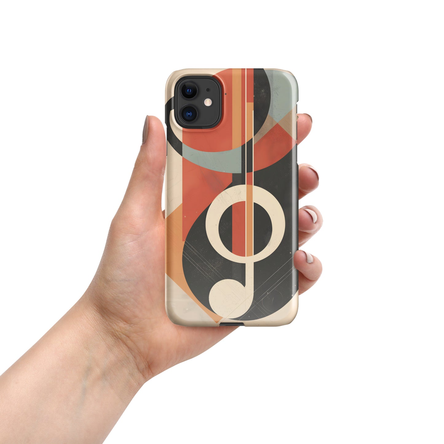 Snap case for iPhone® 11 - 15 Pro Music 01
