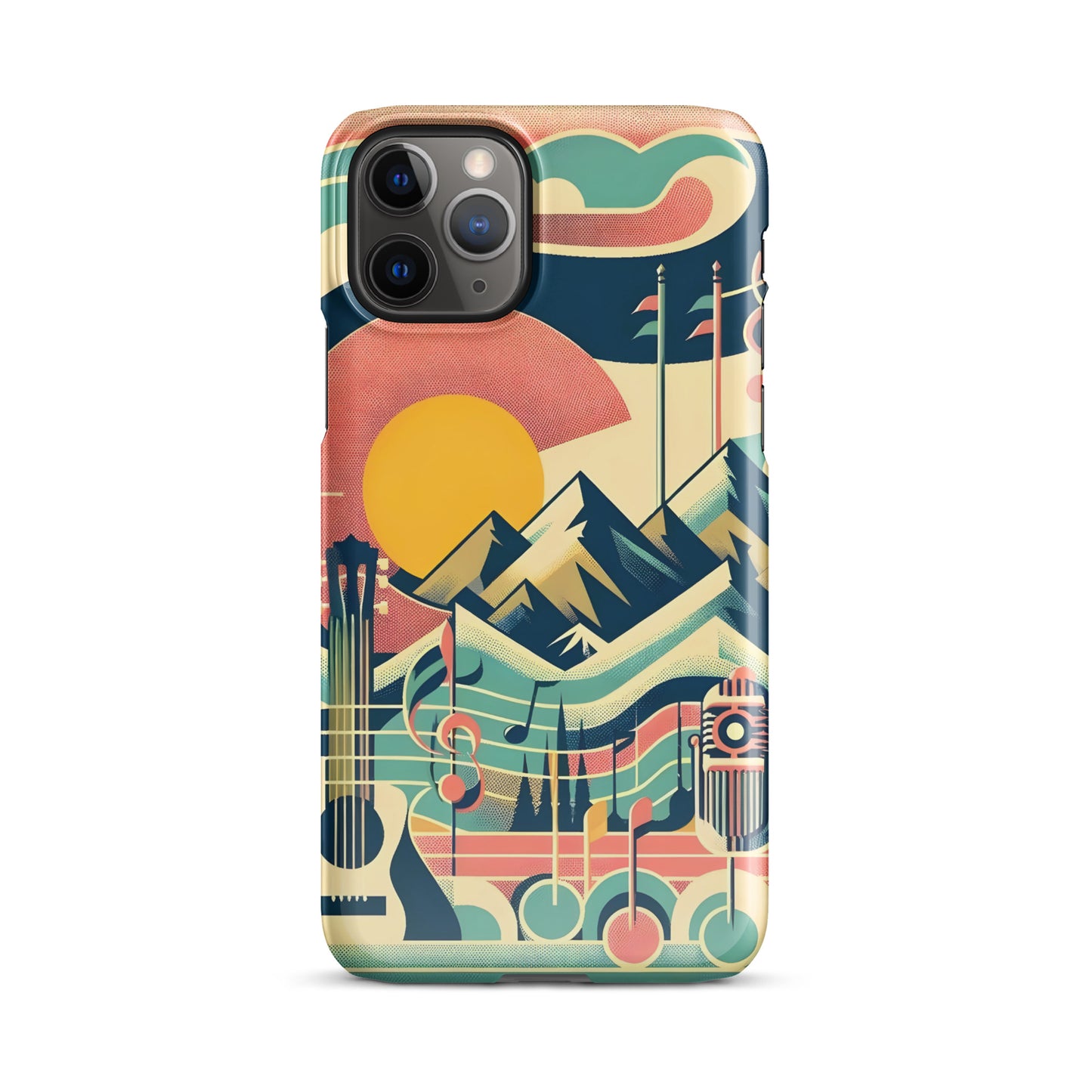Snap case for iPhone® 11 - 15 Pro Col 01