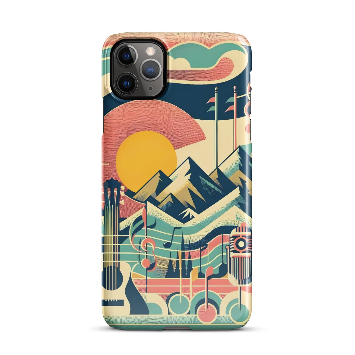 Snap case for iPhone® 11 - 15 Pro Col 01