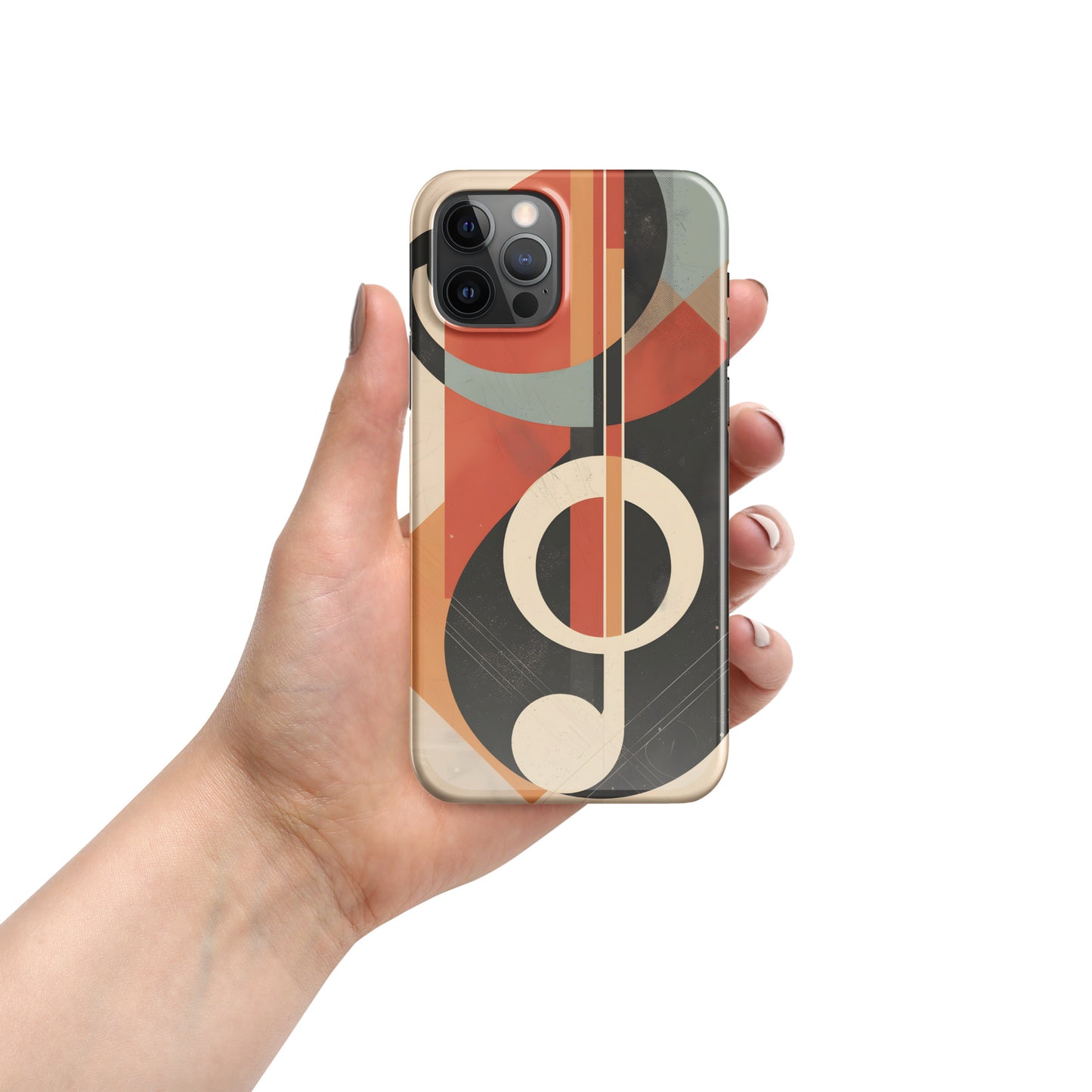 Snap case for iPhone® 11 - 15 Pro Music 01