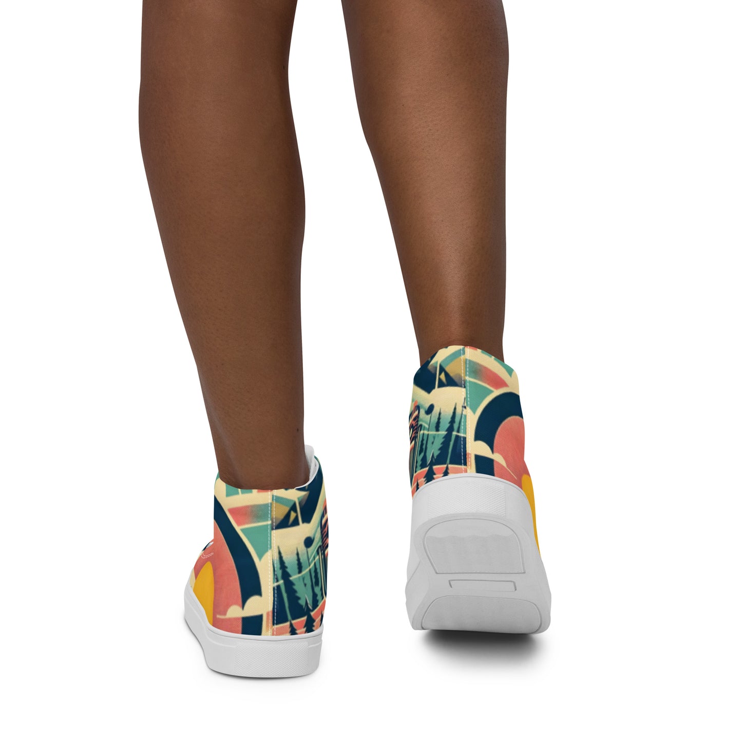 Women’s high top canvas shoes Colorado 01