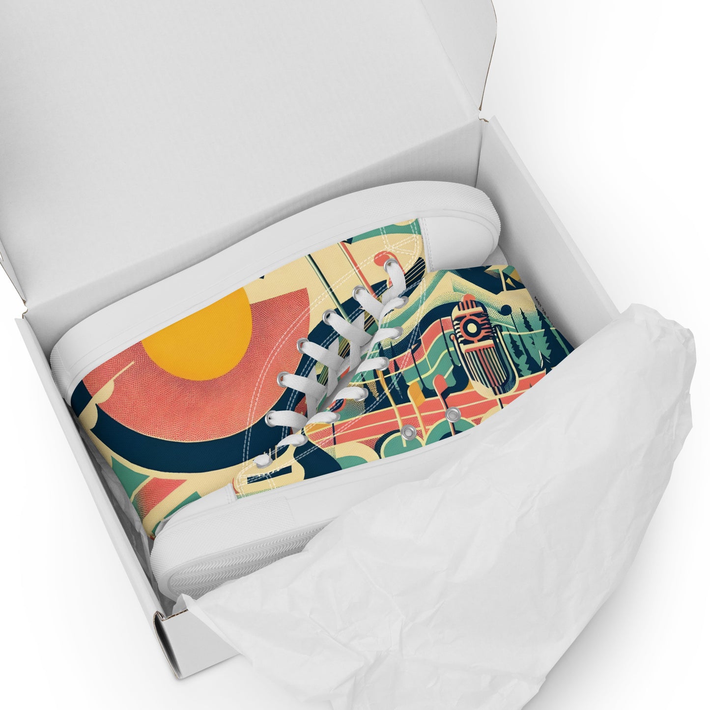 Women’s high top canvas shoes Colorado 01