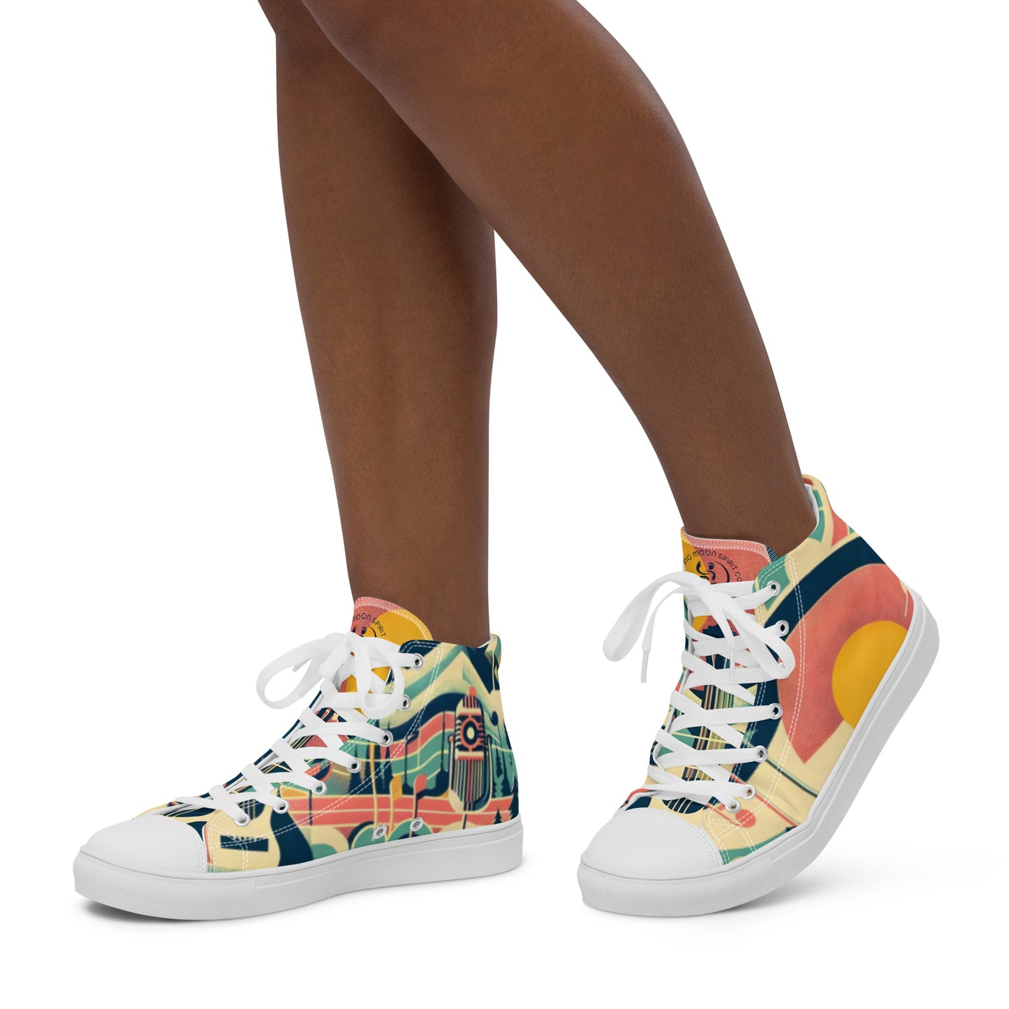 Women’s high top canvas shoes Colorado 01