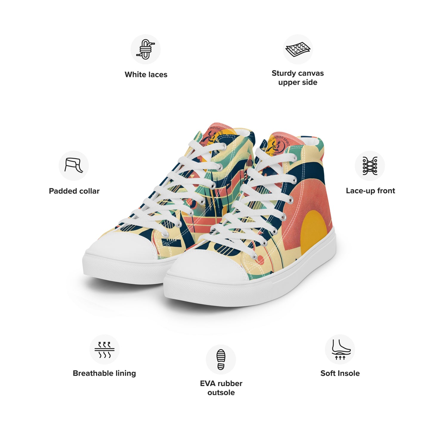 Women’s high top canvas shoes Colorado 01