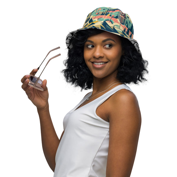 Reversible bucket hat unisex Colorado 01 – Dancing Moon Spirit