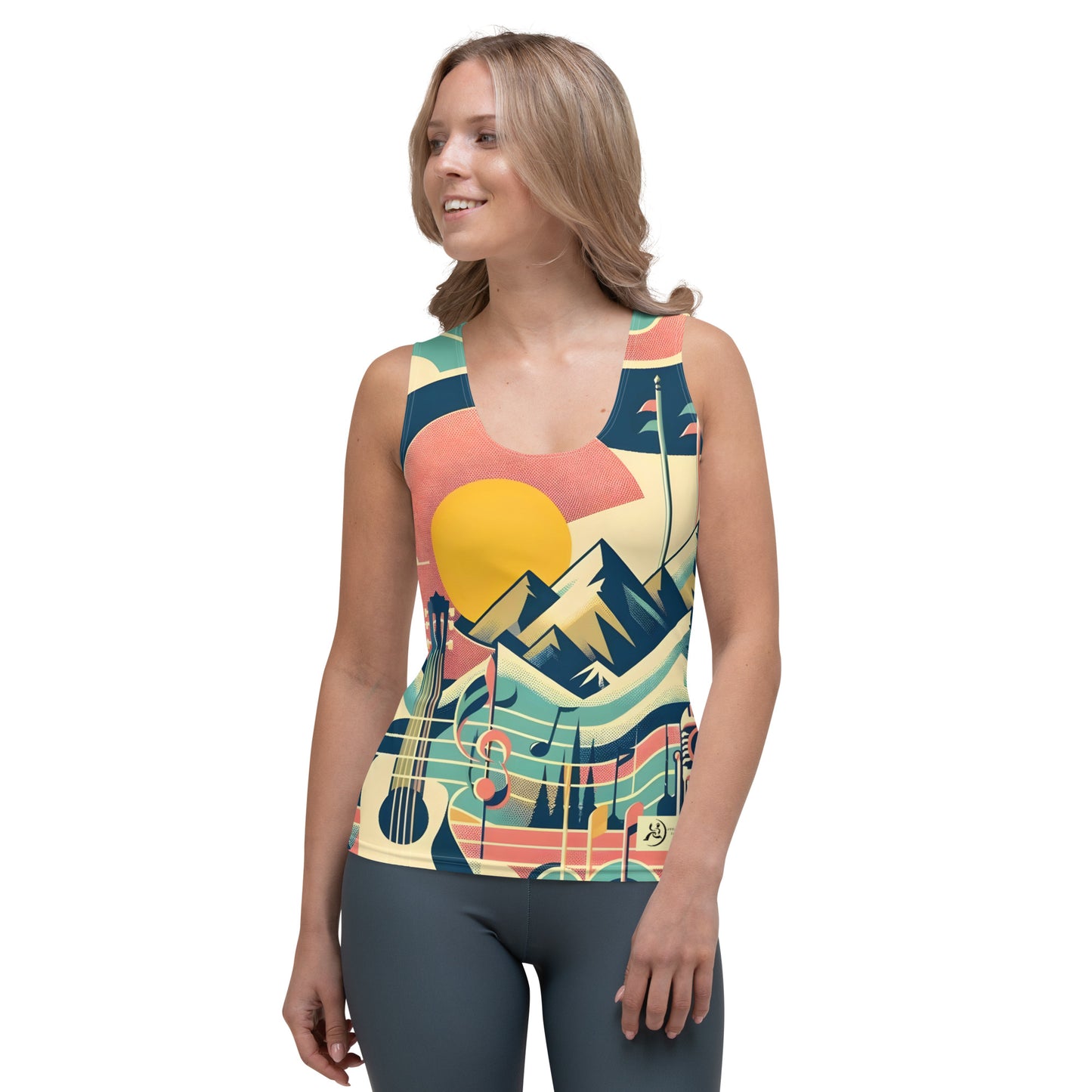 Sublimation Cut & Sew Tank Top Colorado 01