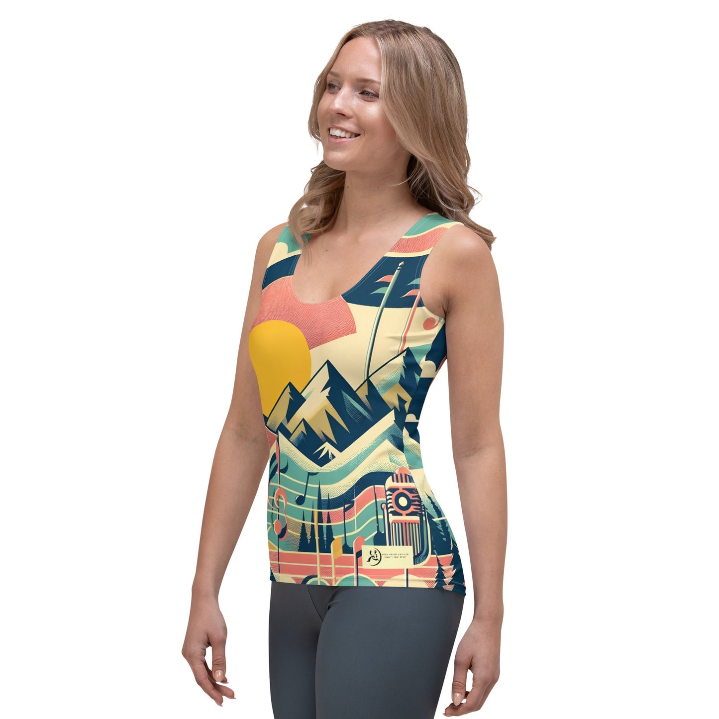 Sublimation Cut & Sew Tank Top Colorado 01