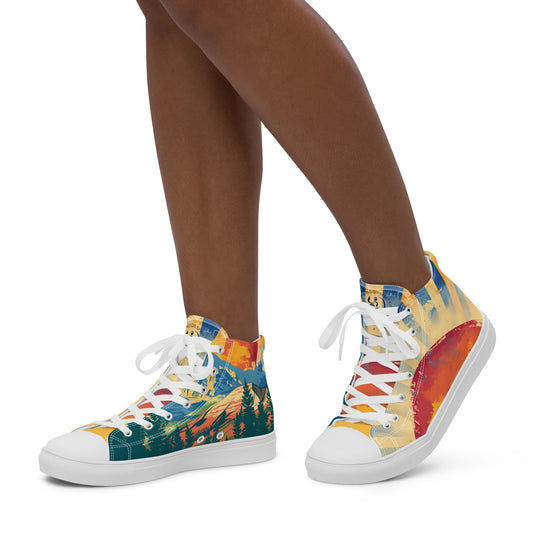 Women’s high top canvas shoes Colorado 02